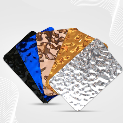 Qualidade Luxo 3d Água Corrente de carvão de madeira Painel de parede de placas de cristal de carbono Fábrica