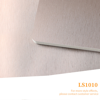 Qualidade interior decorativo do painel de parede da fibra do bambu do metal de 1.22*2.6m Fábrica