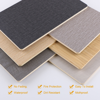 Qualidade Painel de parede de fibra de bambu decorativo de luxo ecologicamente correto à prova d'água Fábrica