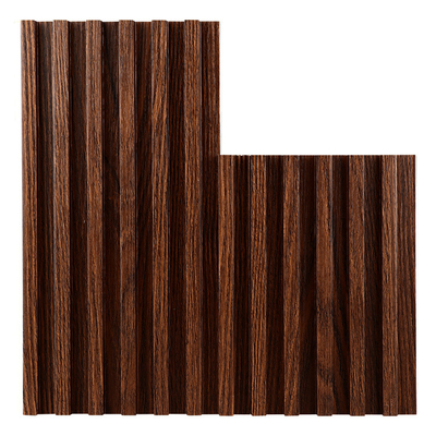 Qualidade Anti grade acanelado plástica de madeira do painel de parede da corrosão 3D Fábrica