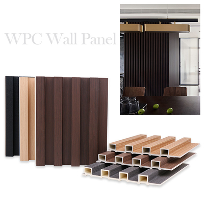 Qualidade Exterior acanelado plástico de madeira do painel da grade WPC da prova da traça Fábrica