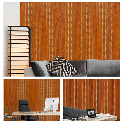 Qualidade Painel de parede à prova de som à prova de fogo decorativo 1.22*3m de WPC 1.22*2.8m Fábrica