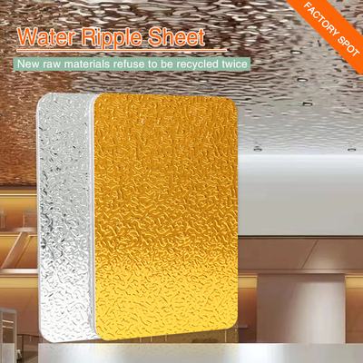 Qualidade A ondinha de bambu da água do teto do carvão vegetal 3D almofada o material decorativo Fábrica