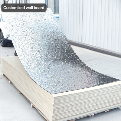 Qualidade PVC PET Painel de ondulação de água Fibra de carvão de bambu 3D Painel de revestimento de parede de madeira Fábrica